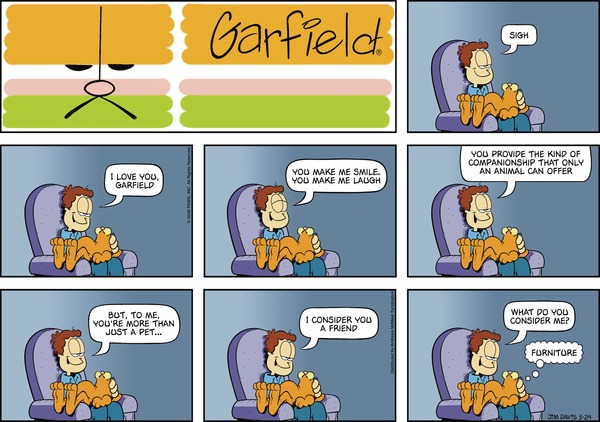 Garfield, May 24, 2026