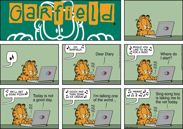 Garfield, May 31, 2026