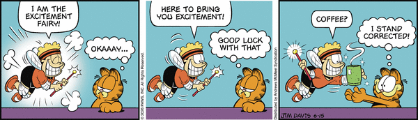 Garfield, June 15, 2026