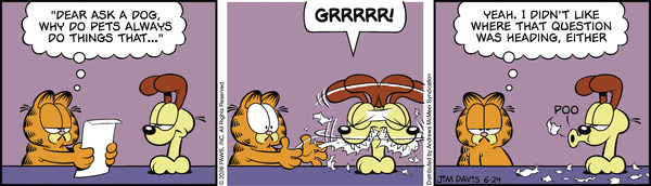 Garfield, June 24, 2026