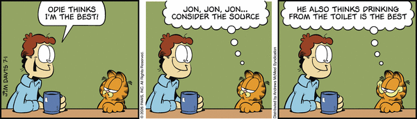 Garfield, July 1, 2026