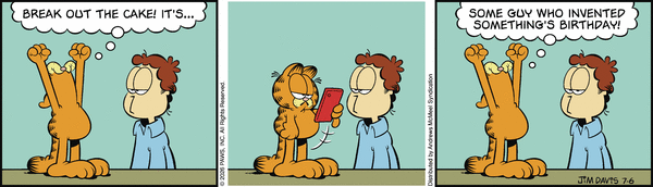 Garfield, July 6, 2026