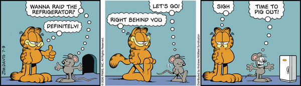 Garfield, July 9, 2026