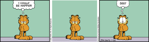 Garfield comic strip for Thursday, July 30, 2026
