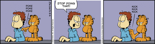 Garfield comic strip for Thursday, August 6, 2026