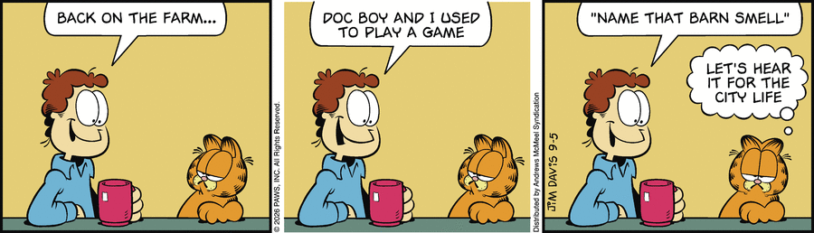 Garfield comic strip for Saturday, September 5, 2026
