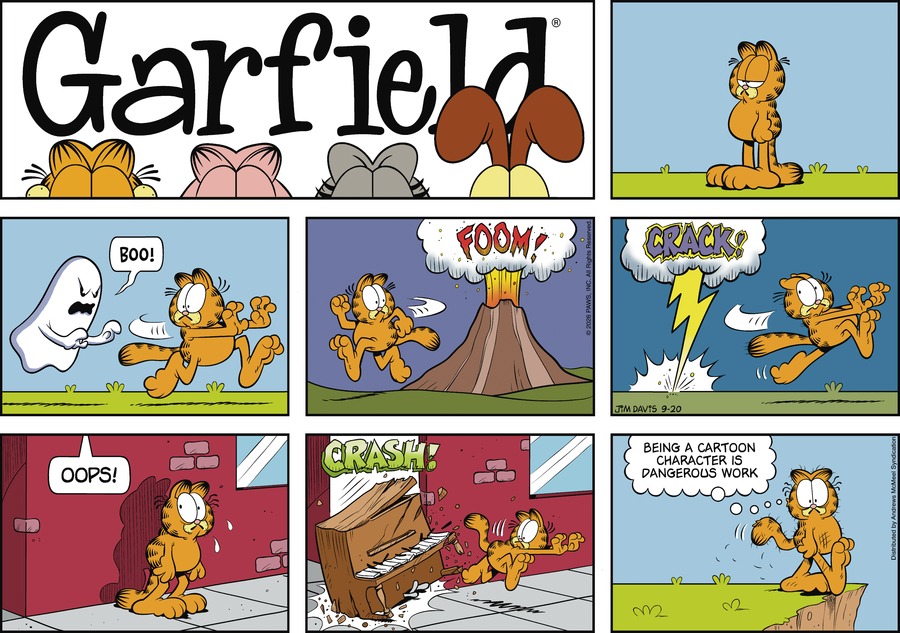 Garfield comic strip for Sunday, September 20, 2026