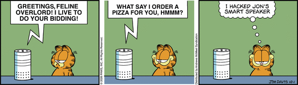 Garfield comic strip for Thursday, October 1, 2026