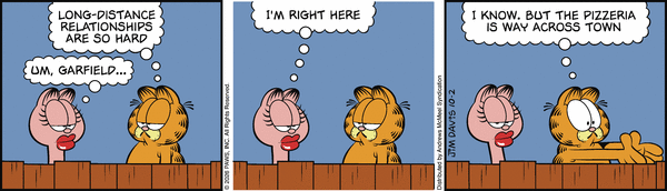 Garfield comic strip for Friday, October 2, 2026