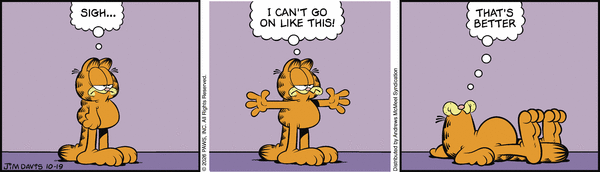 Garfield comic strip for Monday, October 19, 2026